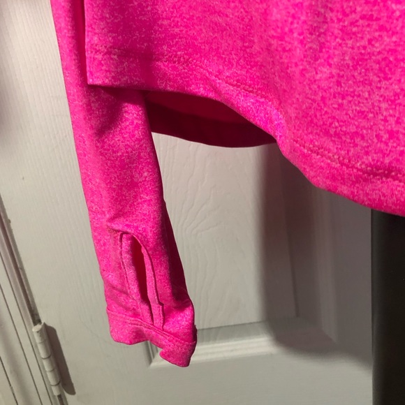 Active Faith Neon Pink Half Zip - Picture 7 of 10